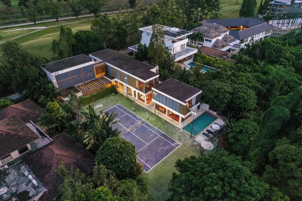 Luxury9BRVillaGolfViewTennisCourt V158
