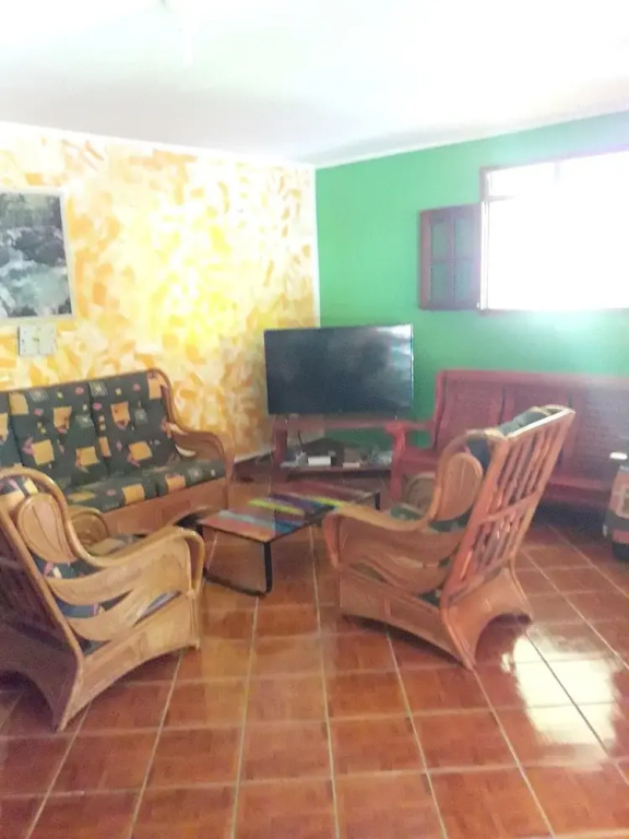 House with 3 Bedrooms in Pointe Noire, with Wonderful Mountain View, Furnished Garden And Wifi - 1 Km From the Beach
