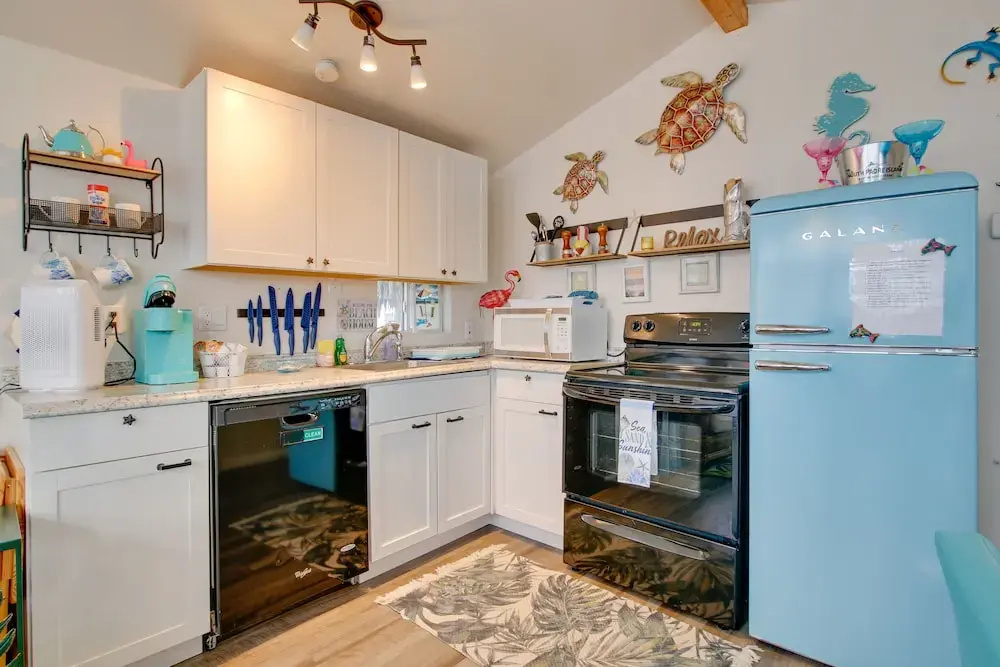 Furnished Deck: Waterfront Port Isabel Cottage!