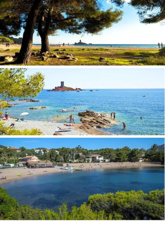 Apartment With One Bedroom In Saint Raphael With Furnished Balcony And Wifi 100 M From The Beach