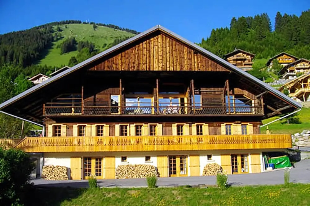 Apartment With 2 Bedrooms in Châtel, With Wonderful Mountain View, Furnished Garden and Wifi