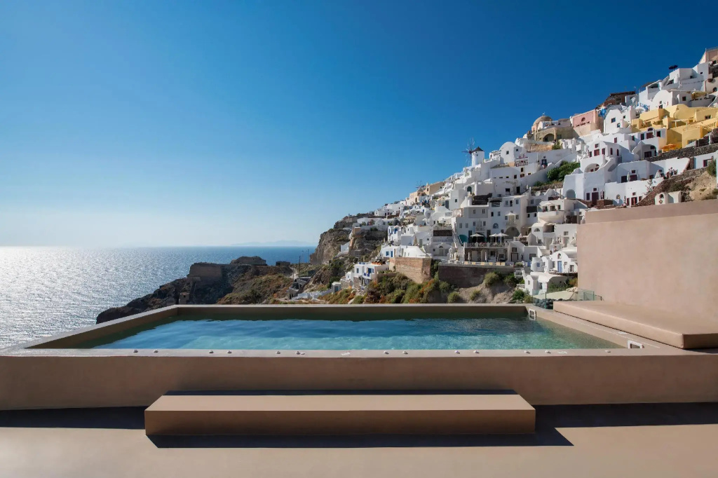 Old Castle Oia by Mr and Mrs White