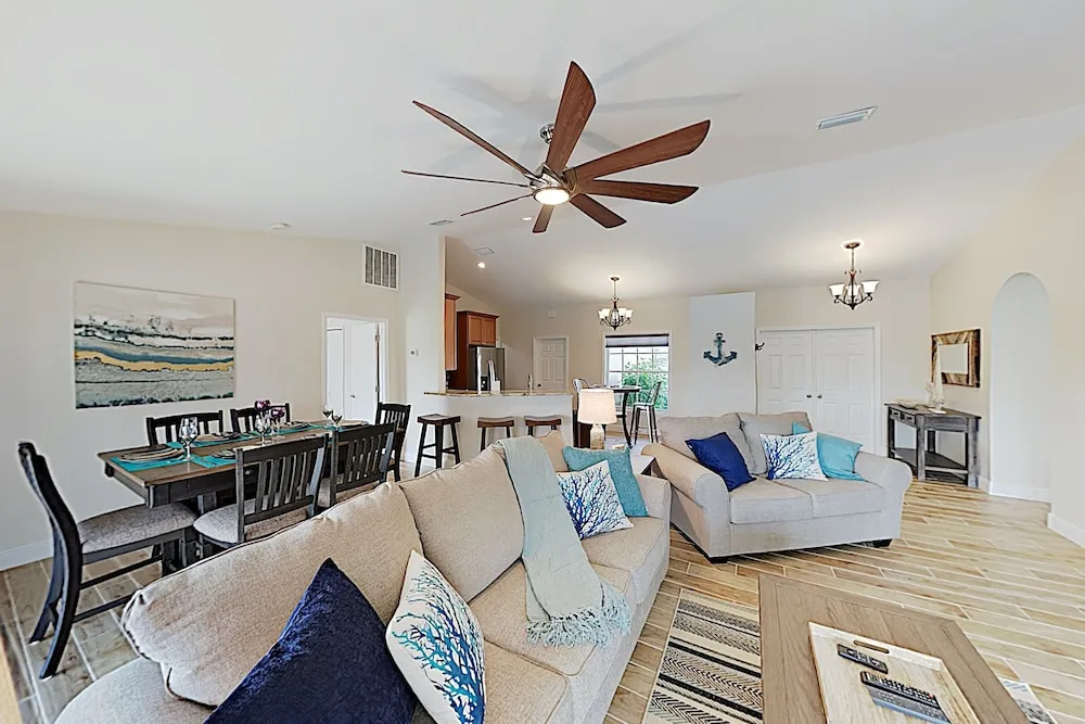 New Listing! Canal-front Getaway W/ Private Pool 3 Bedroom Home