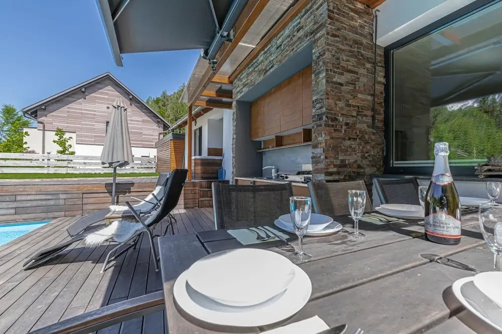 Pool Villa Katja Kranjska Gora - Happy Rentals