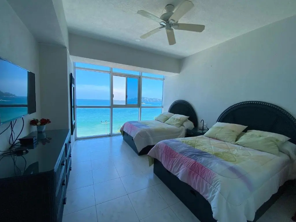 Comfortable Beachfront apartment in Acapulco