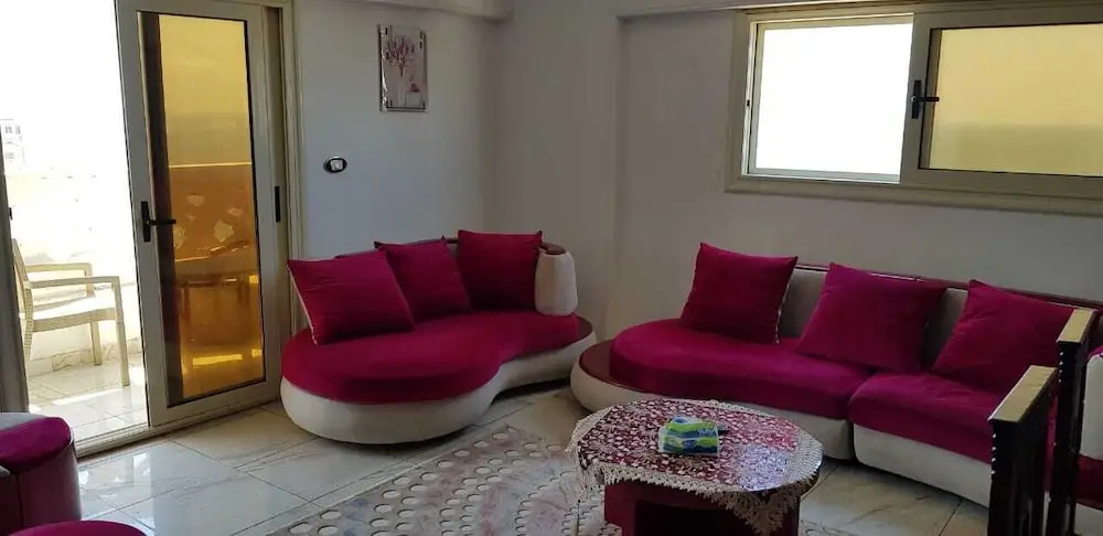 شقة فندقية صف اول بانوراما بحر بالكامل ڤيو بحر مباشر