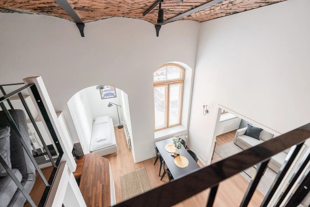 Stylish Historical Loft with Sauna & Free Parking