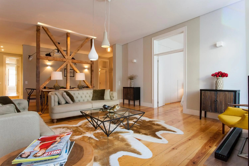 ALTIDO Deluxe 3BR Apt with workspace by Figueira Sq and Rossio subway
