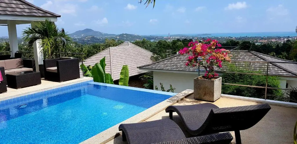Villa Paradise, Pool and Sea View