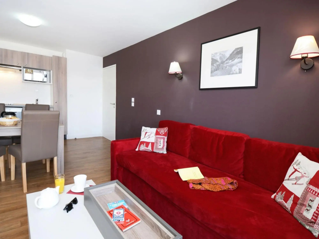 Alluring apartment in Auris en Oisans with balcony