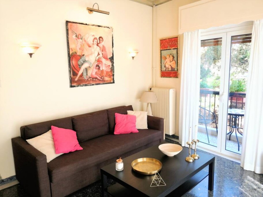 Elegant Apartment in Acropolis With Roof Garden