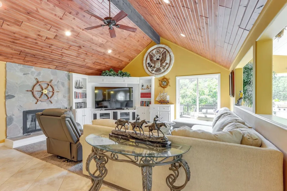 Lake-View Osage Beach Resort Home with Game Room!