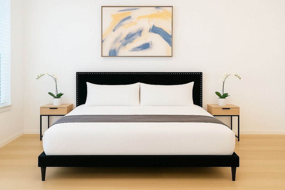 Relaxing Modern Stay - Workerfriendly w/ Pool+gym