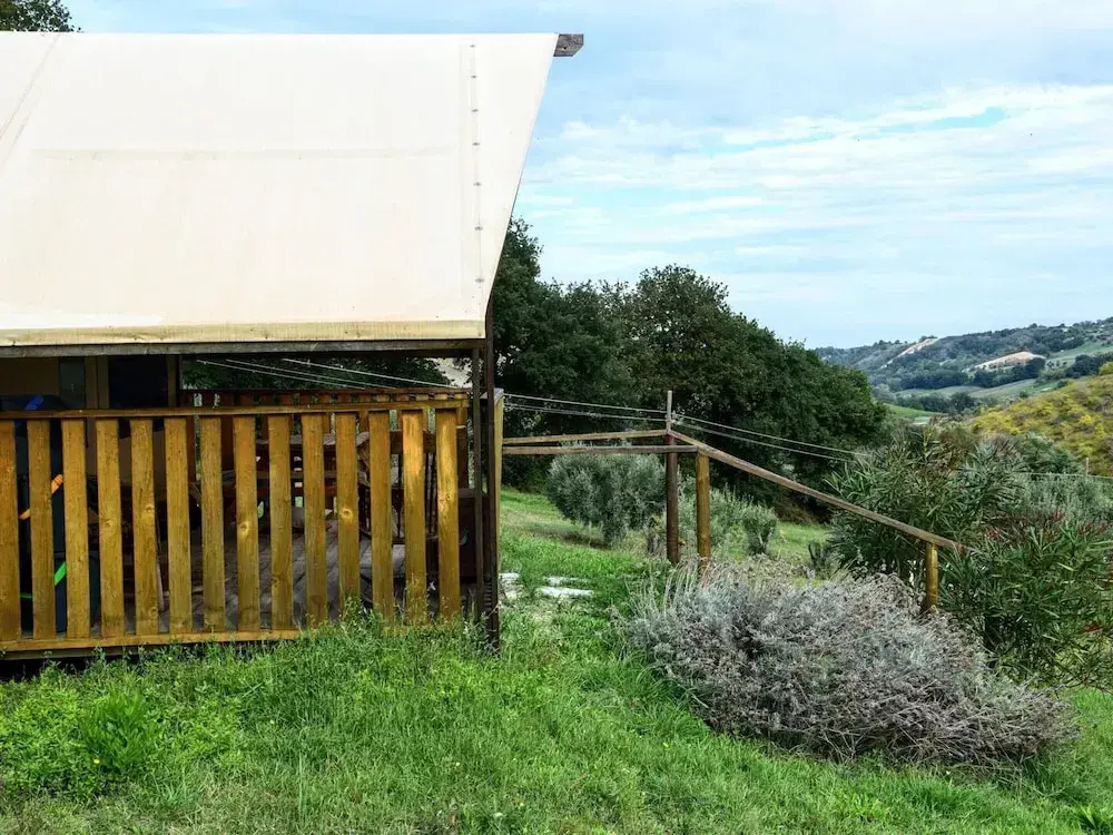 Glamping in Italy near Adriatic Beaches