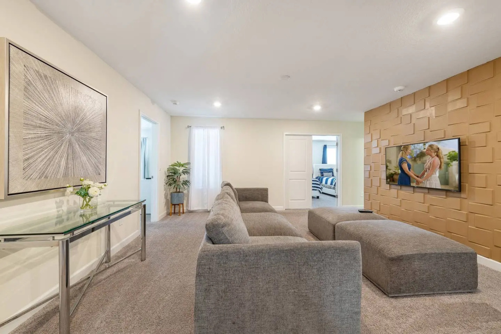 Premium home with game room and private pool