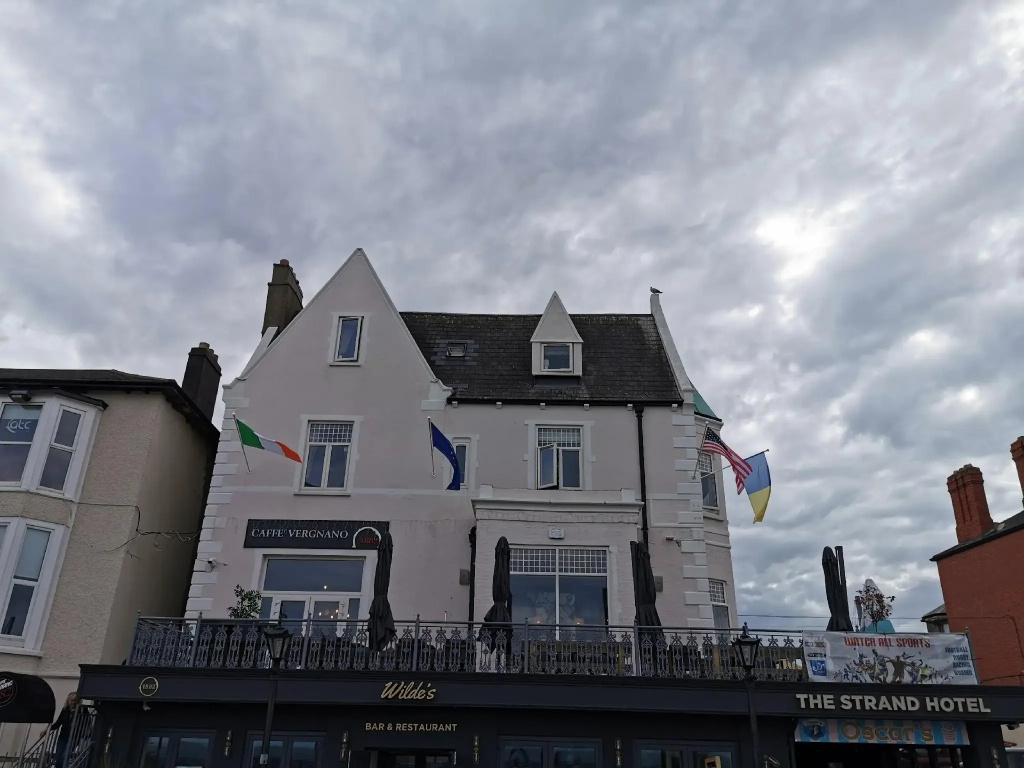 The Strand Hotel, the former residence of Oscar Wilde