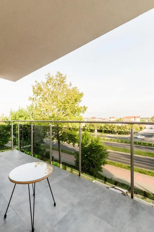 Sielska Apartament z balkonem przy plaży Ukiel