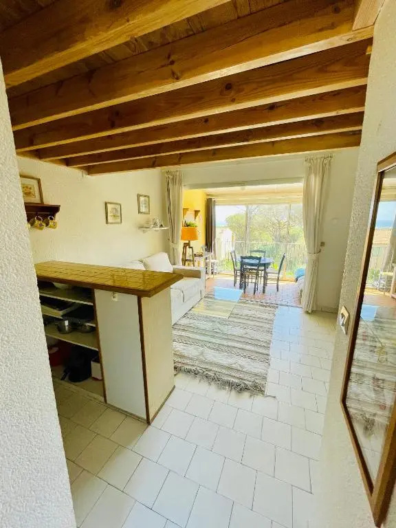 Bel appartement avec mezzanine, vue mer et piscine