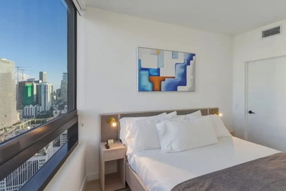 Miami Skyline 1BR Sleeps 4 With Elite Amenities