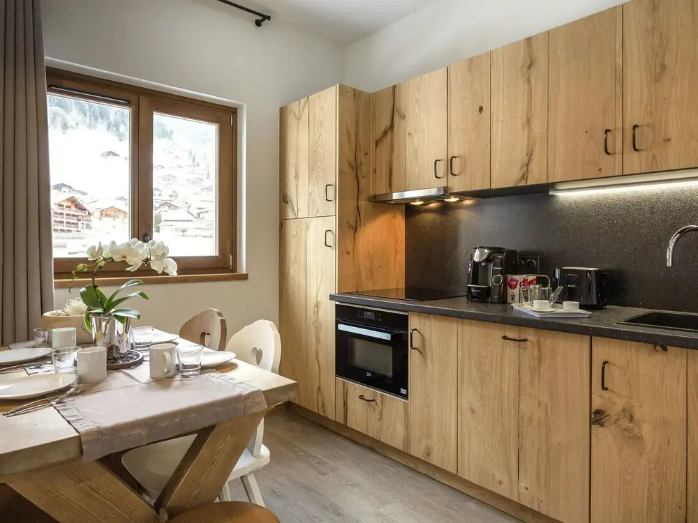 Chic apartment 300 m from the ski lift in a mountain village