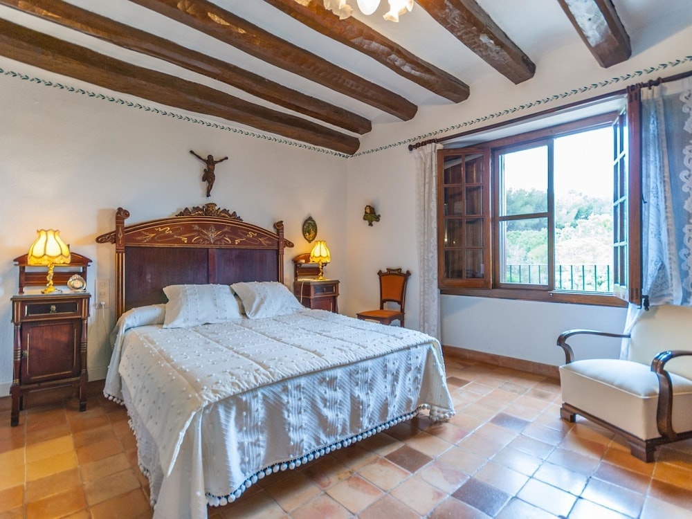 Lovely Holiday Home in Santa Oliva Spain With Garden