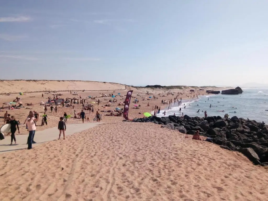 Appartement CAPBRETON face à l'océan sans vis à vis, avec piscine