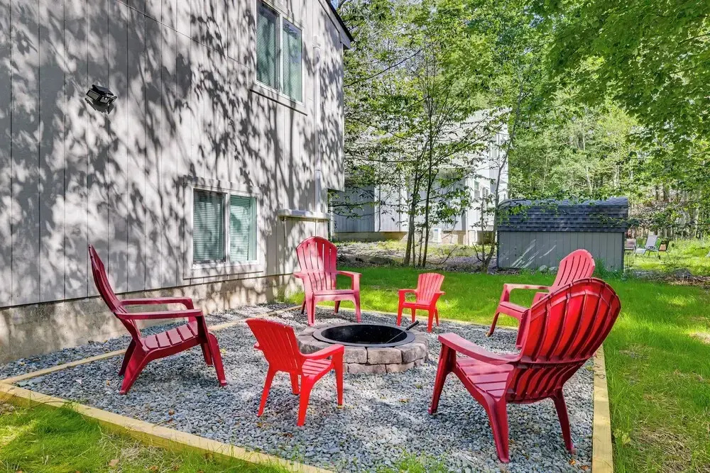 Stylish Tobyhanna Home w/ Fire Pit + Lake Access!