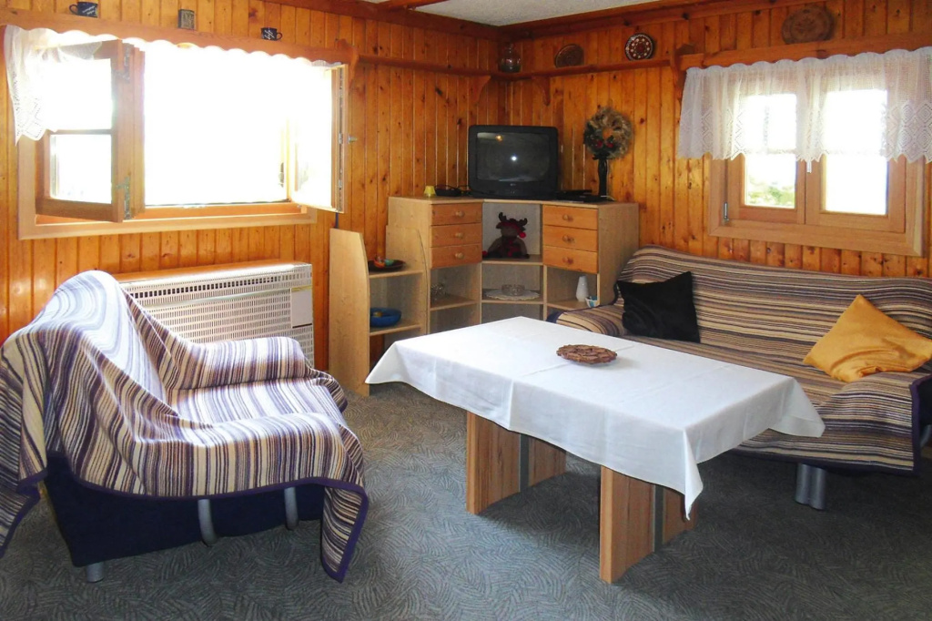 Blockhaus in Rinchnach mit Panoramablick