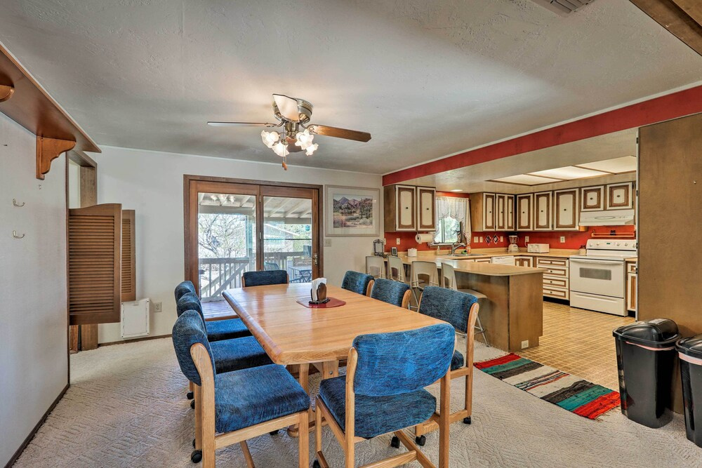 Walk to Rim View Trail: Page Home w/ Deck & Yard