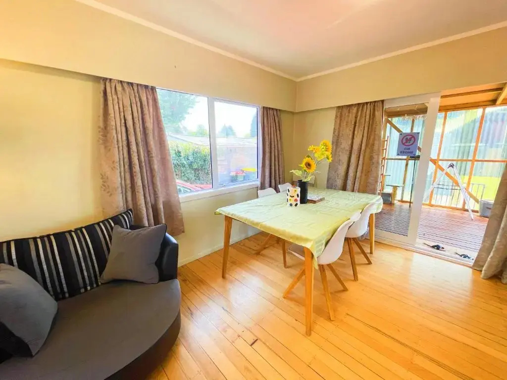 Cosy family home with a sunny deck
