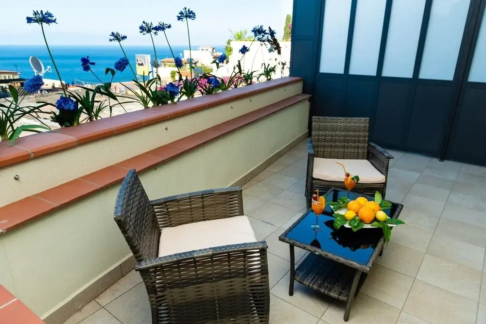 Vista mare a Taormina