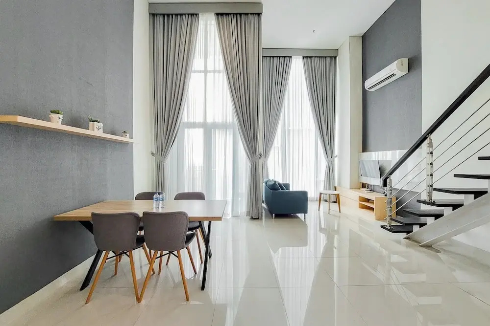 Comfort And Minimalist Studio Loft At Brooklyn Alam Sutera Apartment