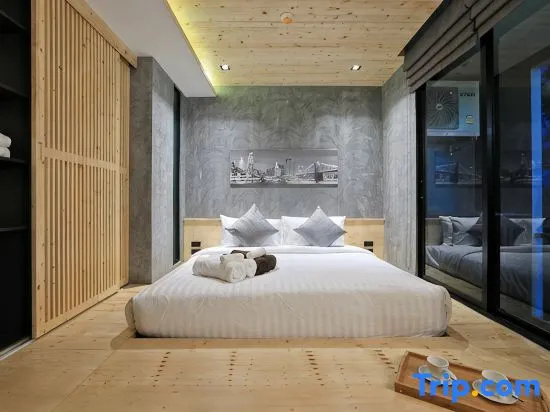 Lovely Studio Japanese Loft 10min to NaiHarn Beach