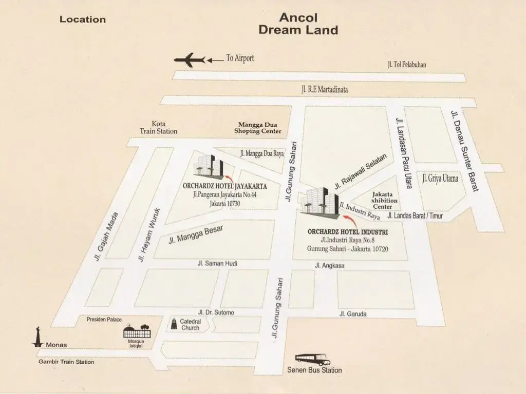 Orchardz Hotel Industri Jakarta Kemayoran