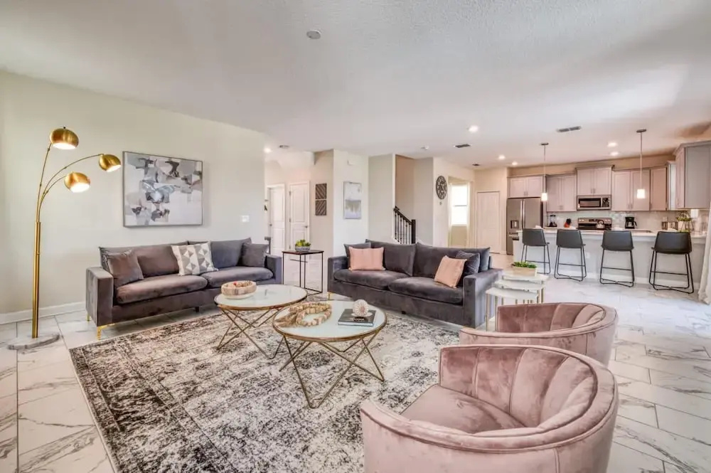 Chic Luxury Decor Prime Location Game Room Bliss