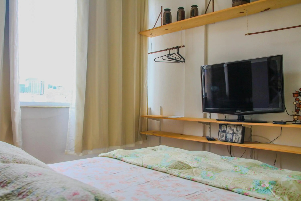 Dois em cena - apartamento aconchegante e tranquilo no Centro do Rio
