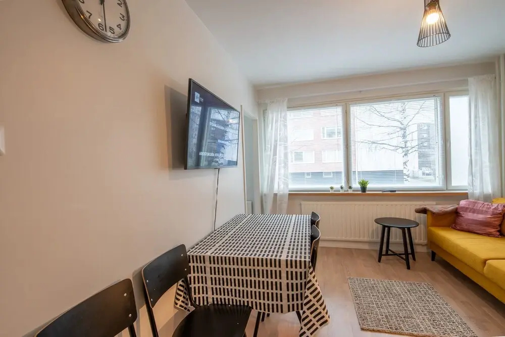 Bright apartment, center of Oulu,