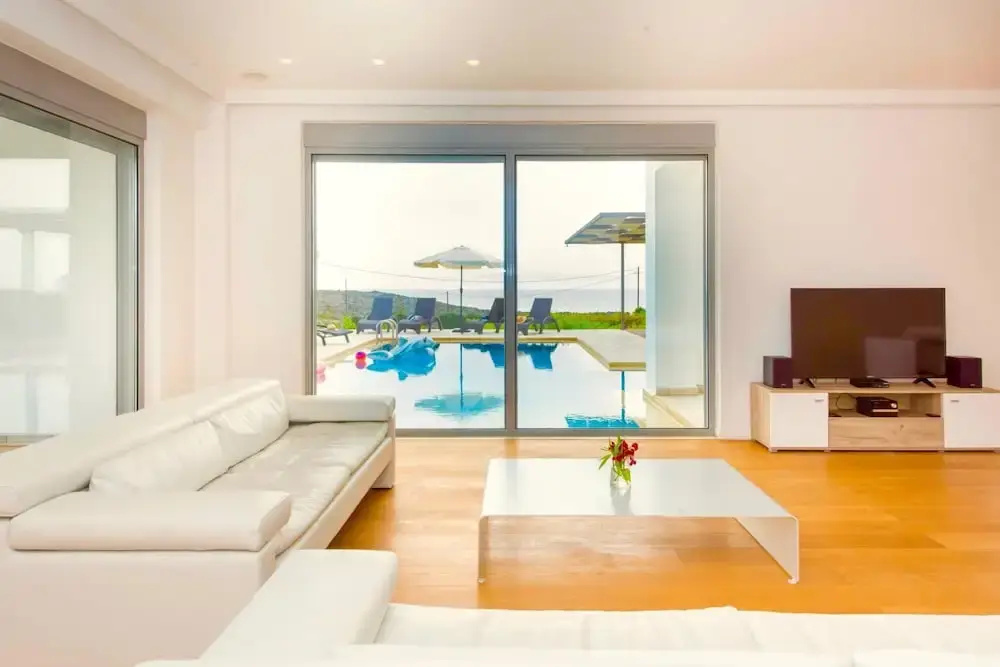 Pool Villa Stella Crete 500m From sea