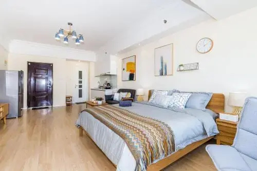 Qingdao Huangdao·Qingdao Oriental Movie Metropolis Wanda Mall· Locals Apartment 00160510