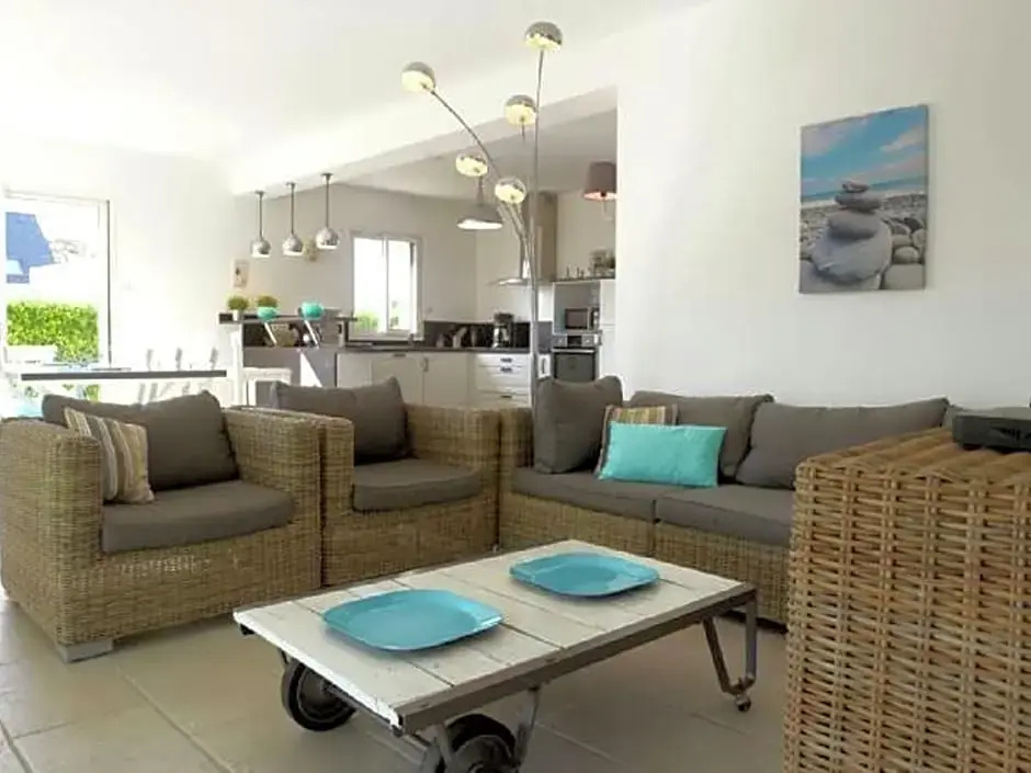 Modern villa in Plouneour-Trez  with private pool