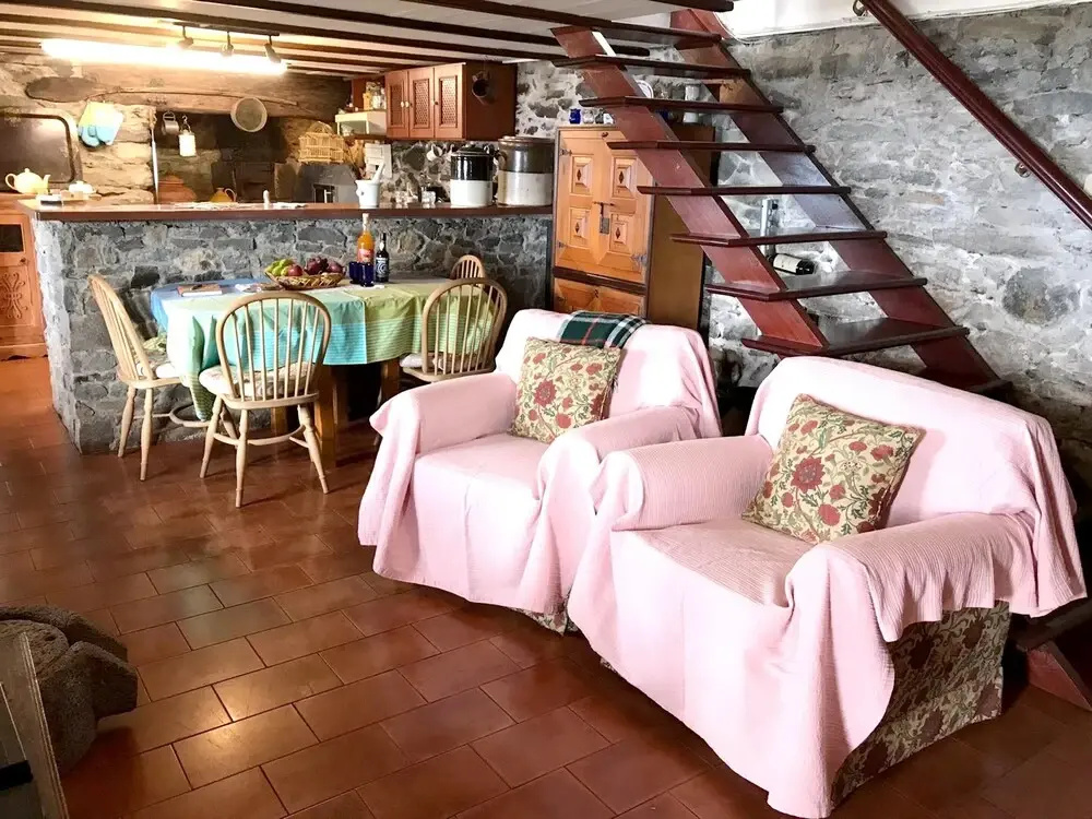 House With 2 Bedrooms in Fajã da Ovelha, With Wonderful sea View, Terr