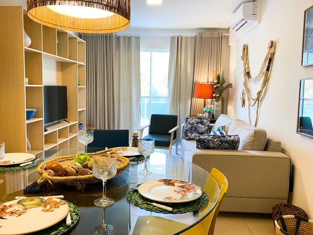 Belíssimo apartamento no Porto das Dunas