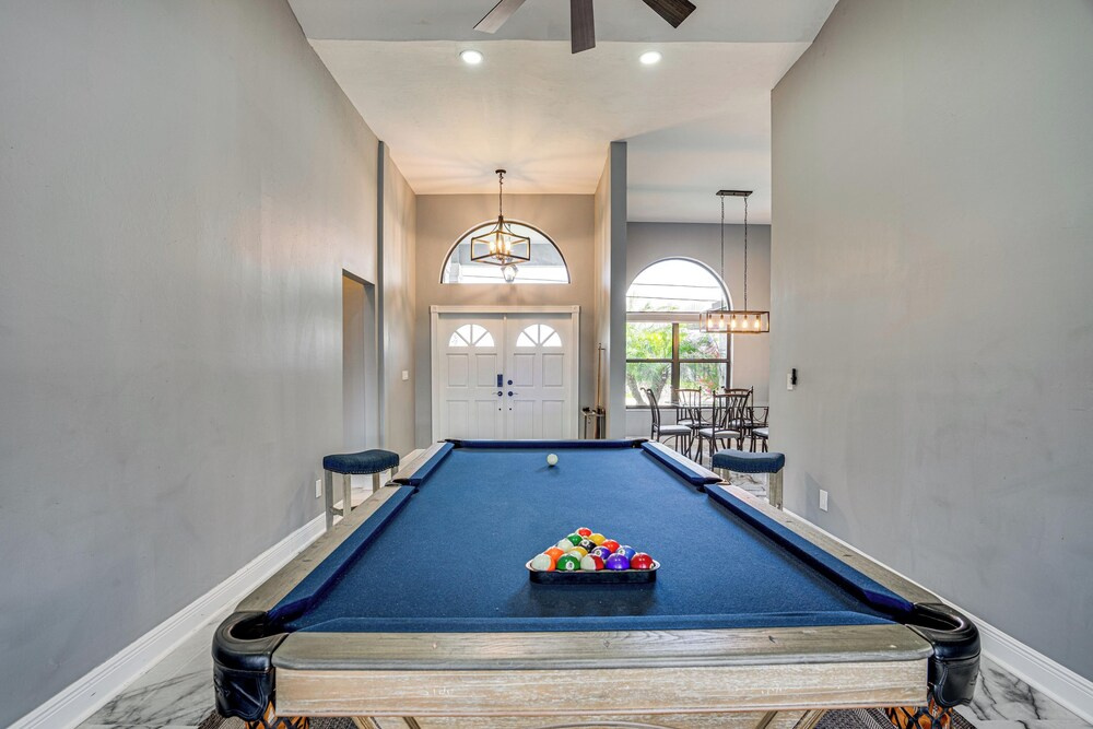 Luxe Waterfront Cape Coral Home w/ Gulf Access