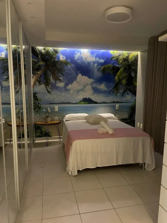 Apartamento Vista mar atrás da passarela
