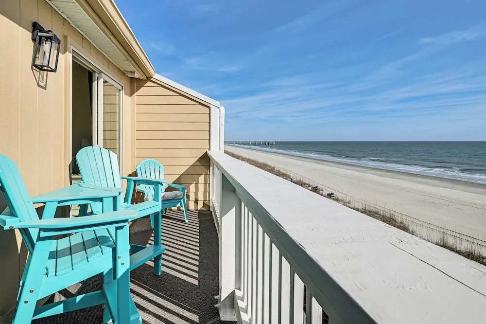Steps to Pool & Beach: Coastal Carolina Condo
