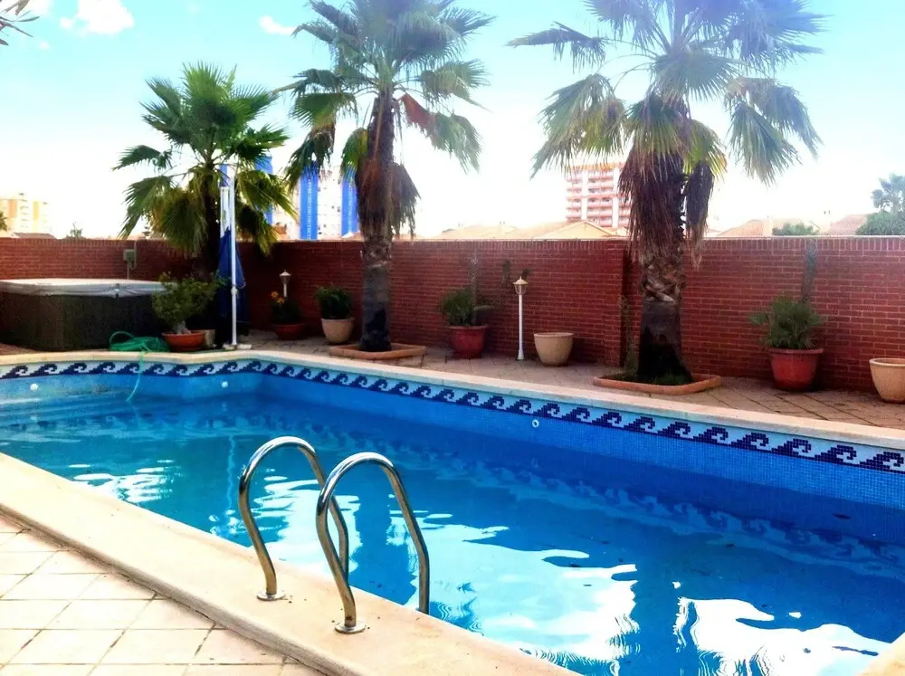 Villa With 4 Bedrooms in Playa Honda, With Wonderful Mountain View, Private Pool, Enclosed Garden - 300 m From the Beach