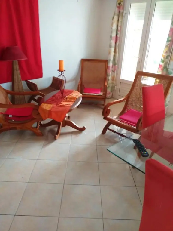 Studio in Goyave, With Wonderful City View, Furnished Garden and Wifi