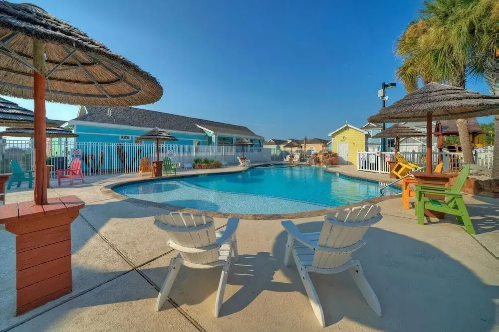 Sleeps 18 2 Beach Homes w/ 2 Pools, Playground, Covered Patios Pirates Bay by Avantstay