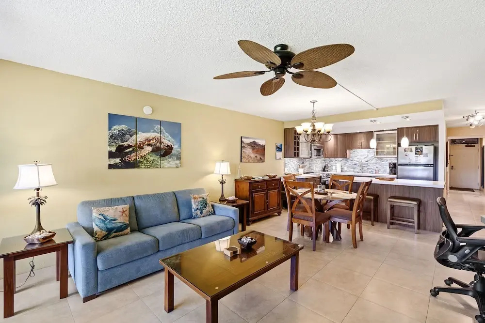 Kamaole Sands 10-113 - Ocean View, Ground Level, Stunning Renovation, Split-ac