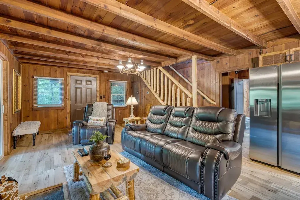 Riverwood Gatlinburg Pigeon Forge Cabin w River Views